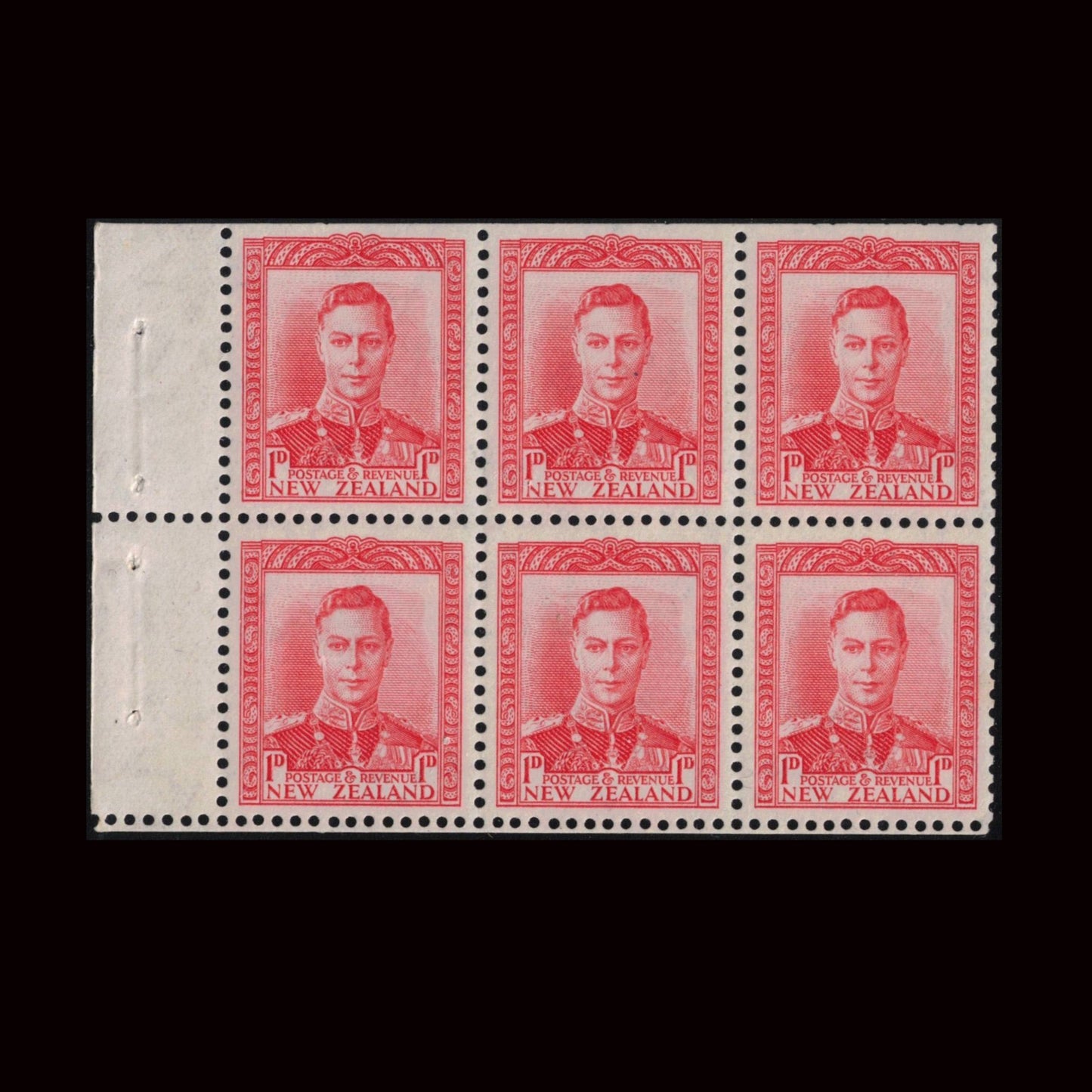 1938 1d GVI Red,