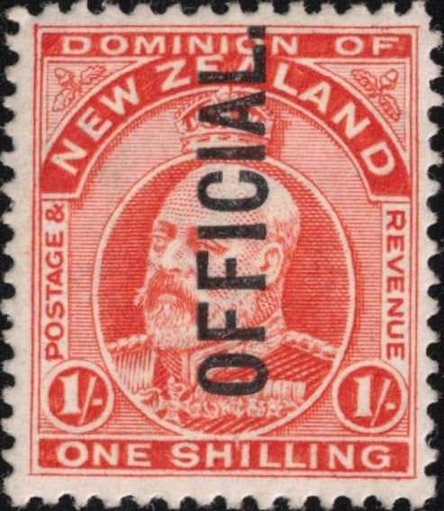 1909 1/- EVII
