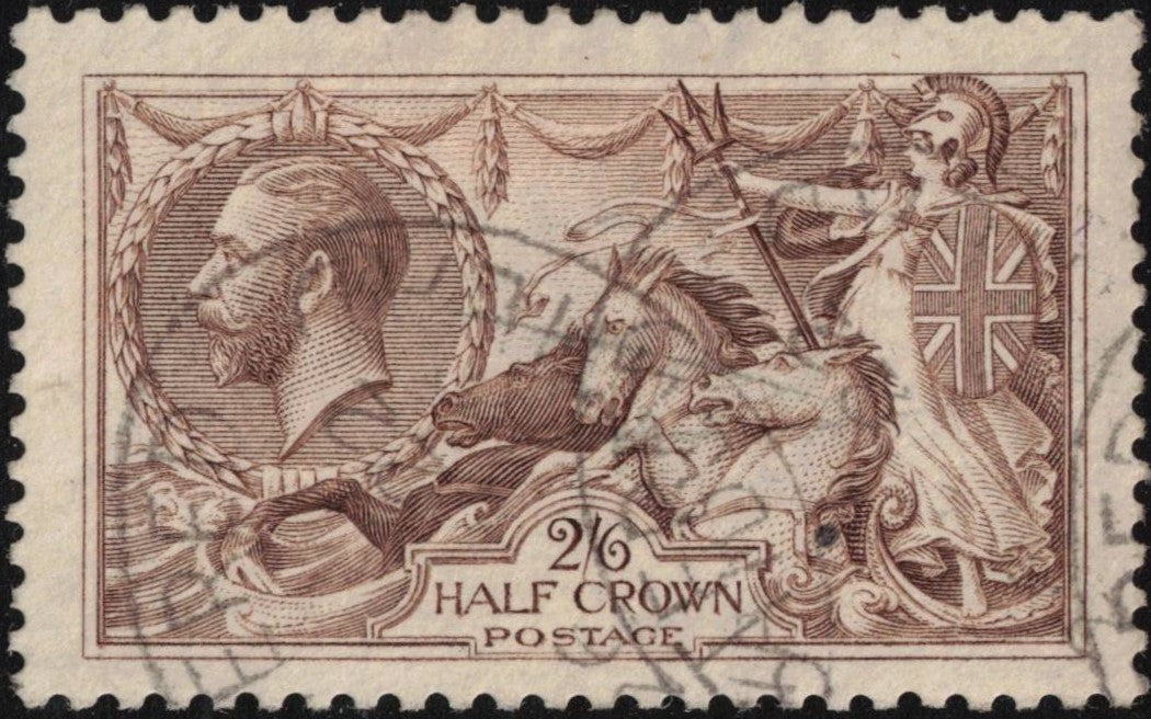 1918-19 2/6d Seahorses