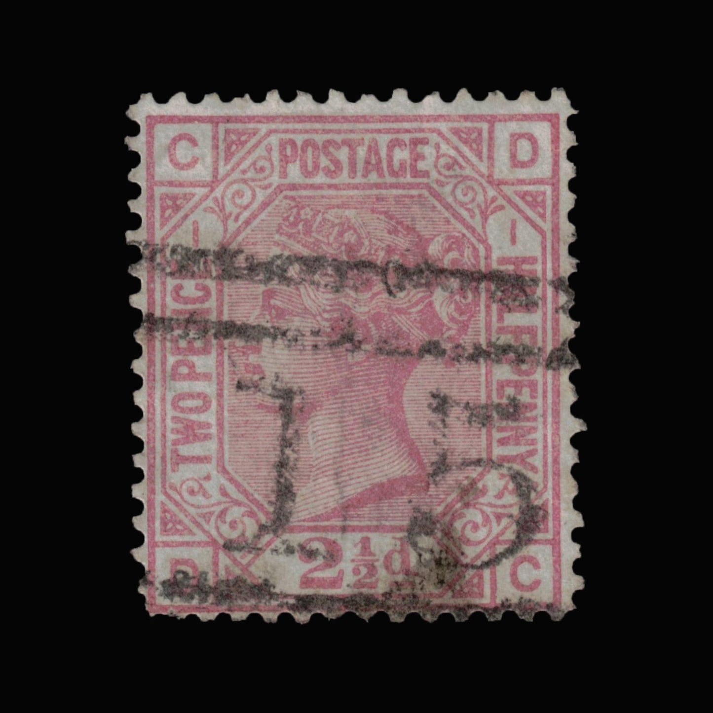 1875 2½d Rosy Mauve