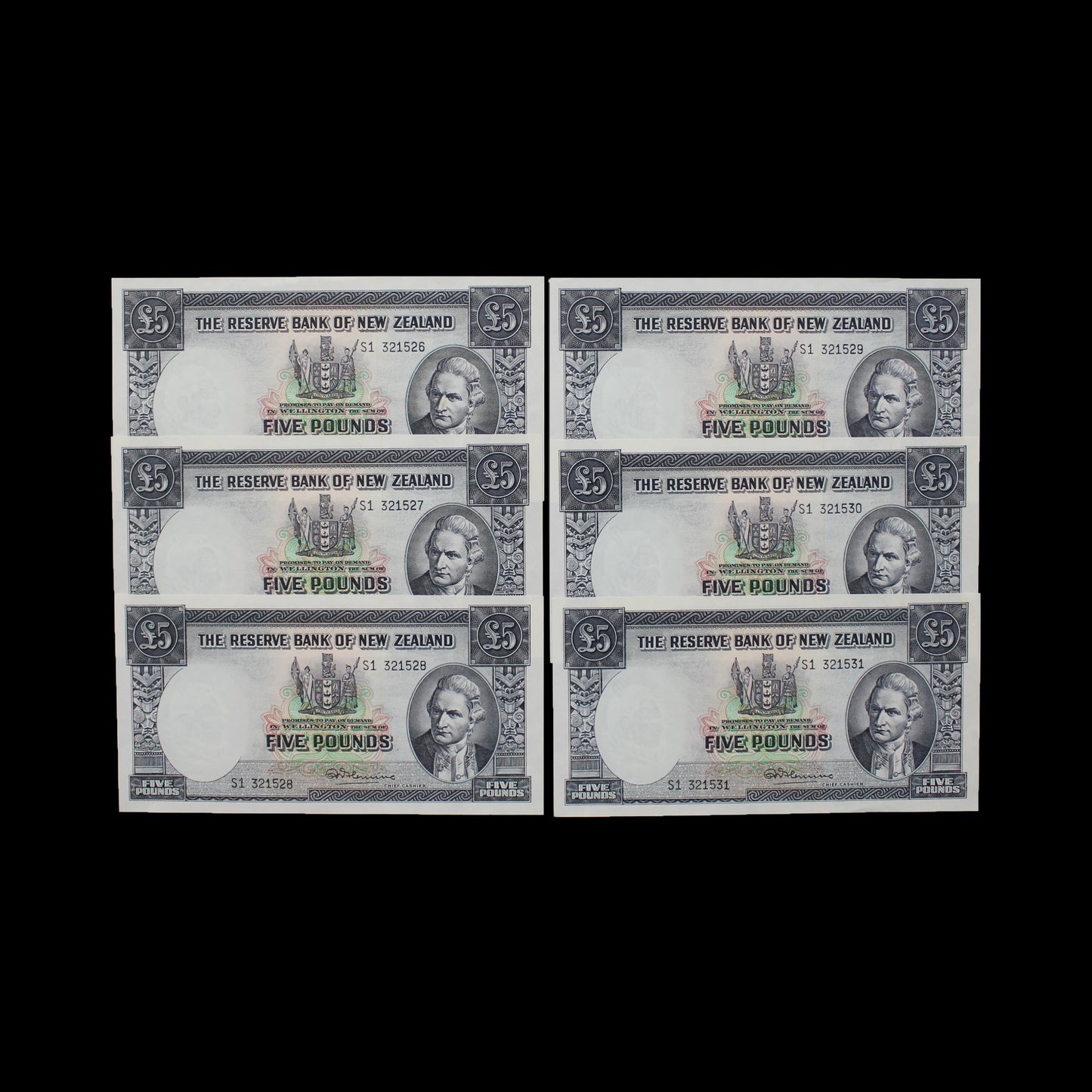 Fleming Five Pounds Run of 6. aEF-EF