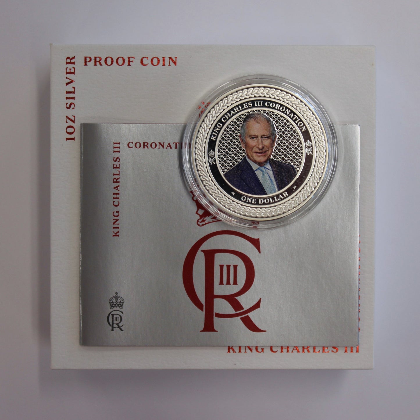 2023 King Charles III Coronation $1 Silver Proof