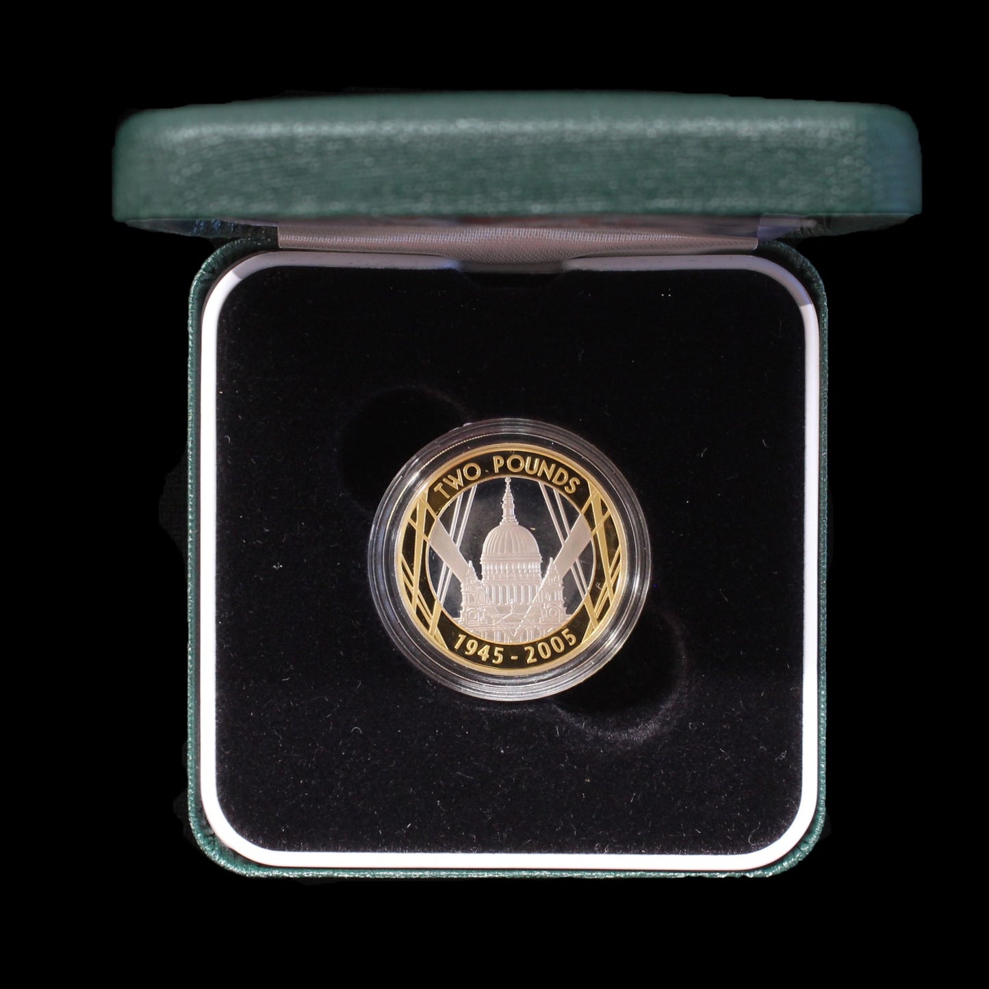 UK £2 End of WWII 2005 Silver PROOF