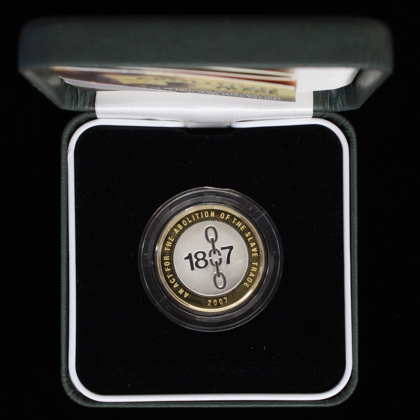 UK £2 Abolition of Slave Trade 2007 Piedfort Silver PROOF