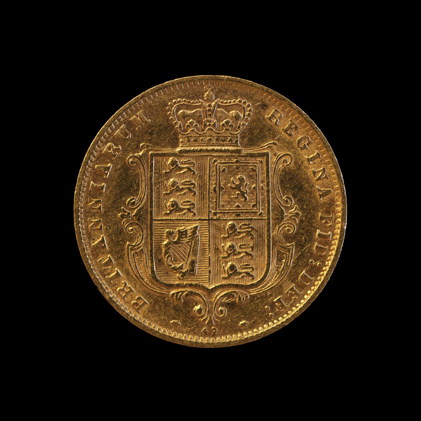 Gold Half Sovereign 1876