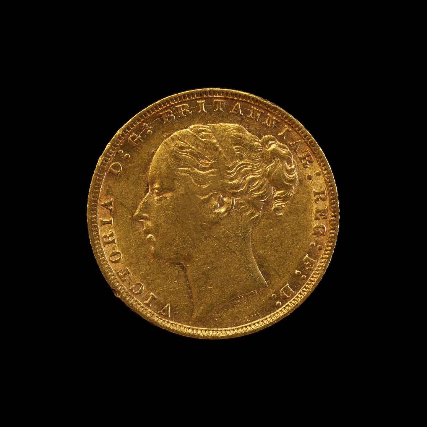 Gold Sovereign 1872