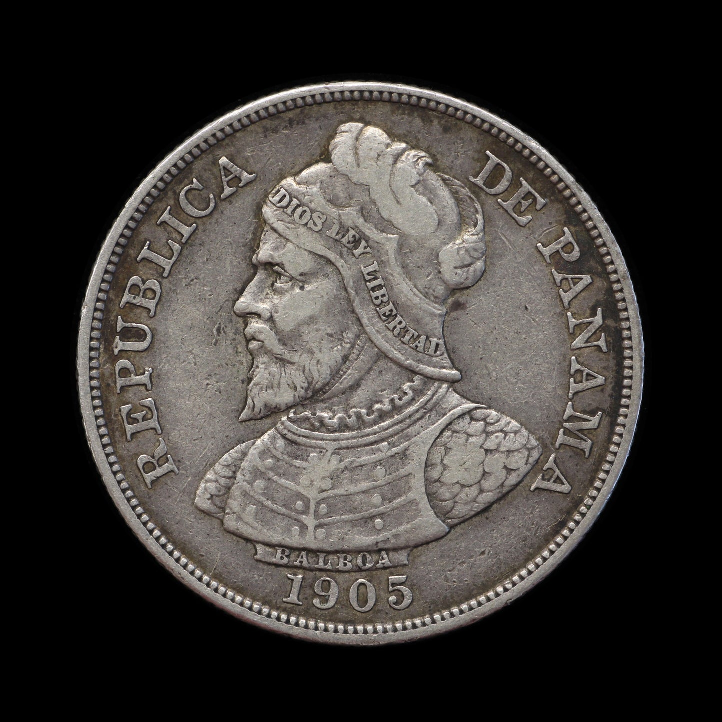 Panama 50 Centesimos 1904 & 1905