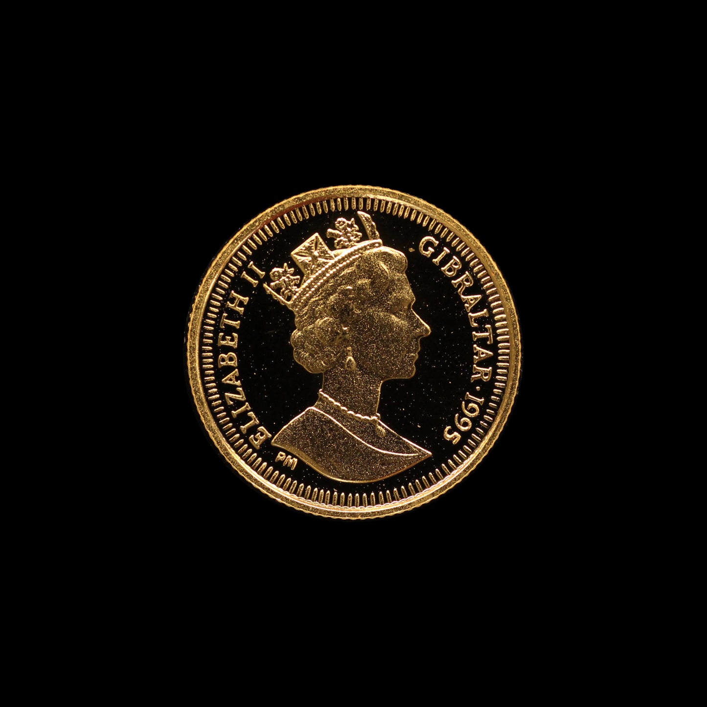 Gibraltar 15 Ecus 1995 Pure Gold