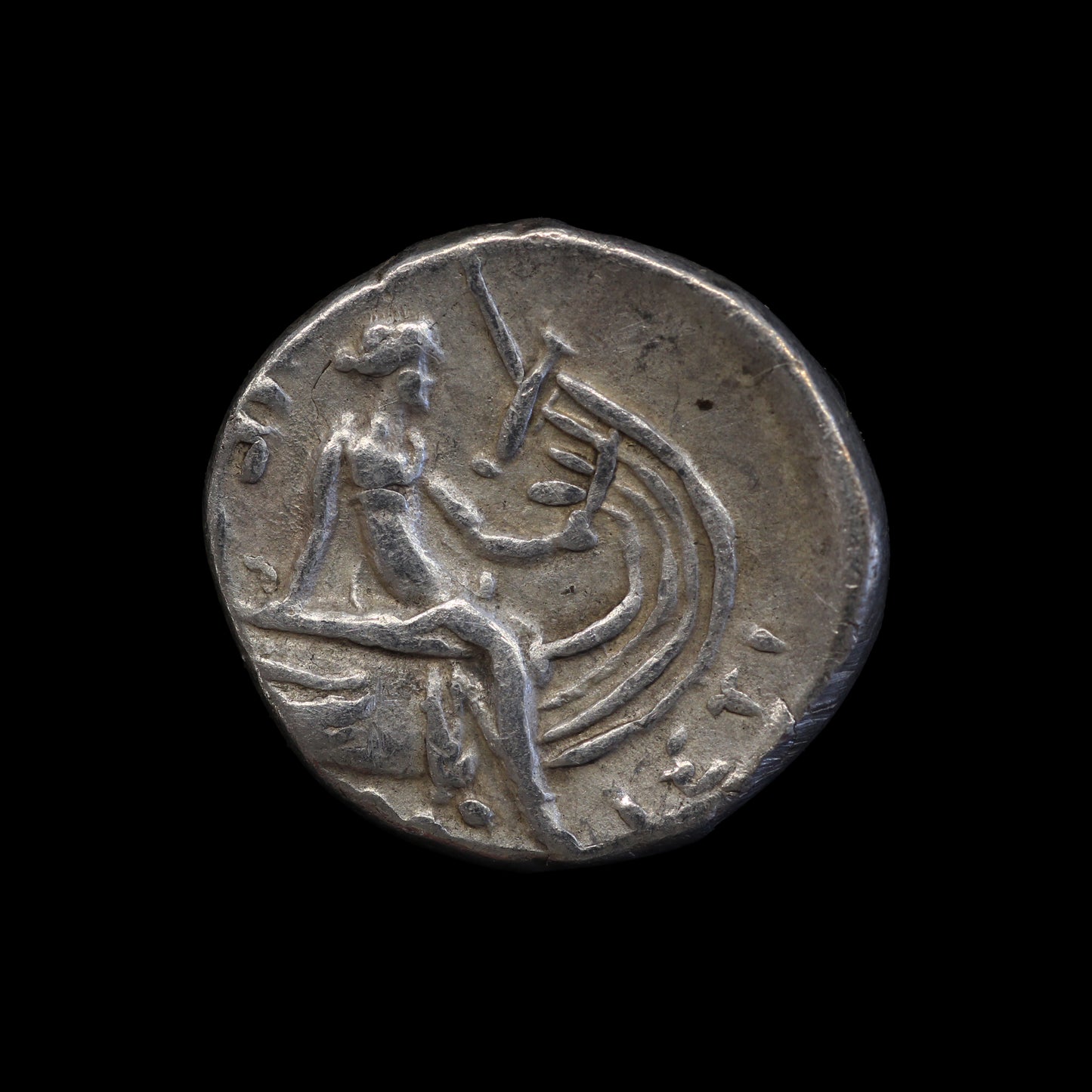 Euboia Histiaia AR Tetrobol 3rd - 4th Century BC