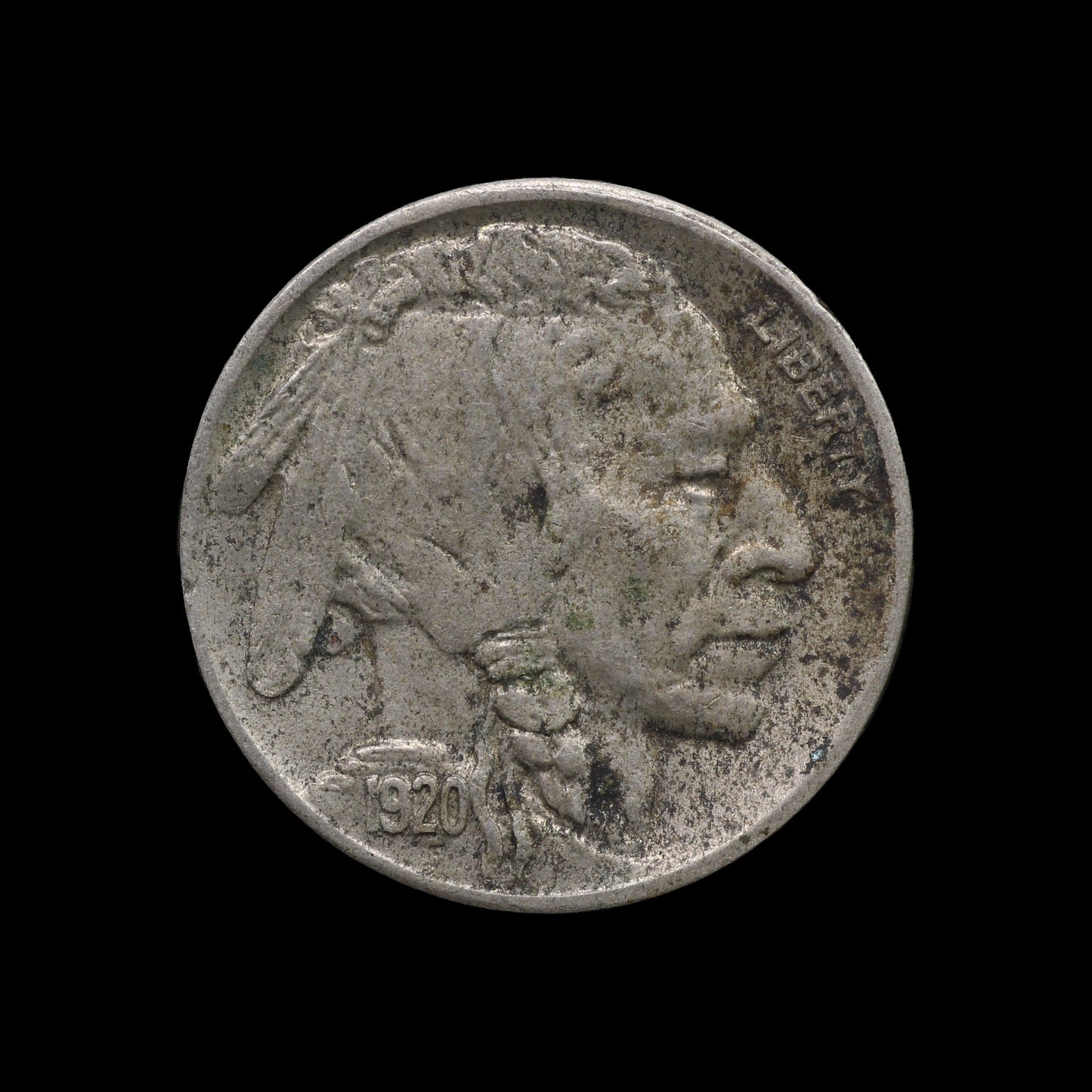 USA Buffalo Nickel 1920-D