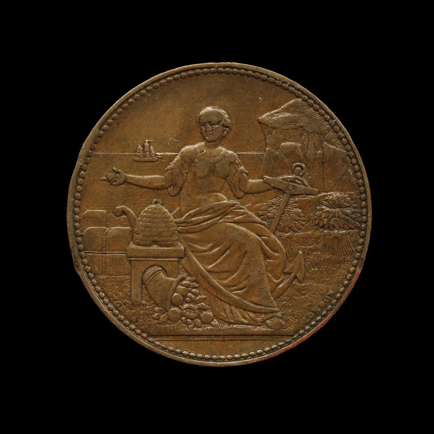 Hurley & Co Penny 1853