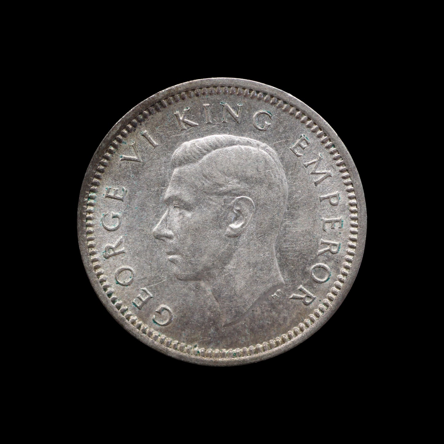 New Zealand Threepence 1939. UNC