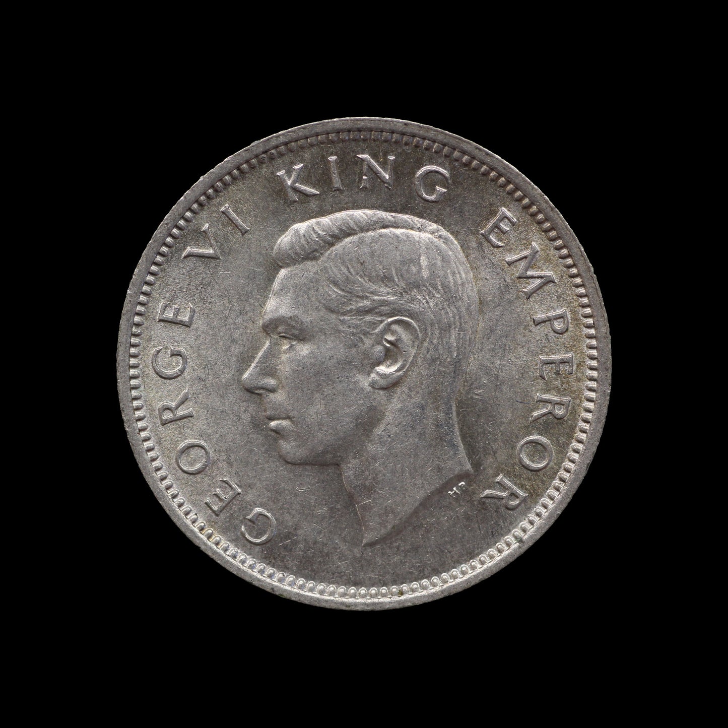 New Zealand Shilling 1943. EF!