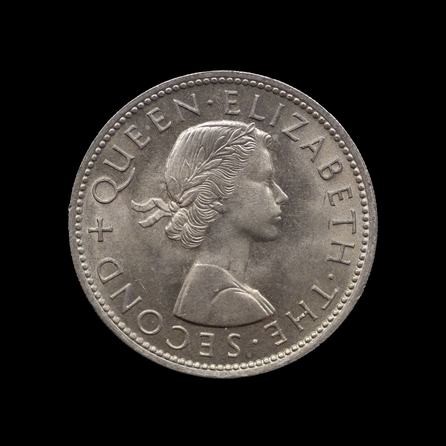 New Zealand Florin 1963. Scarce Date. UNC