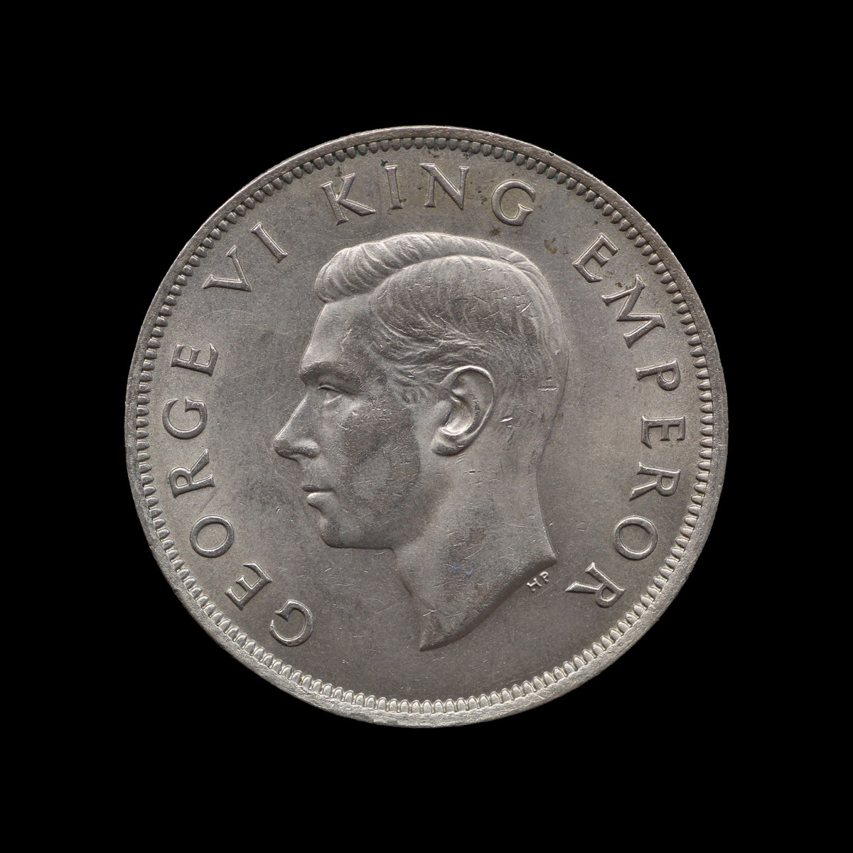 New Zealand Haflcrown 1947. EF