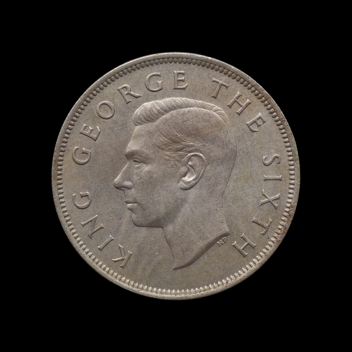 New Zealand Halfcrown 1948. AU