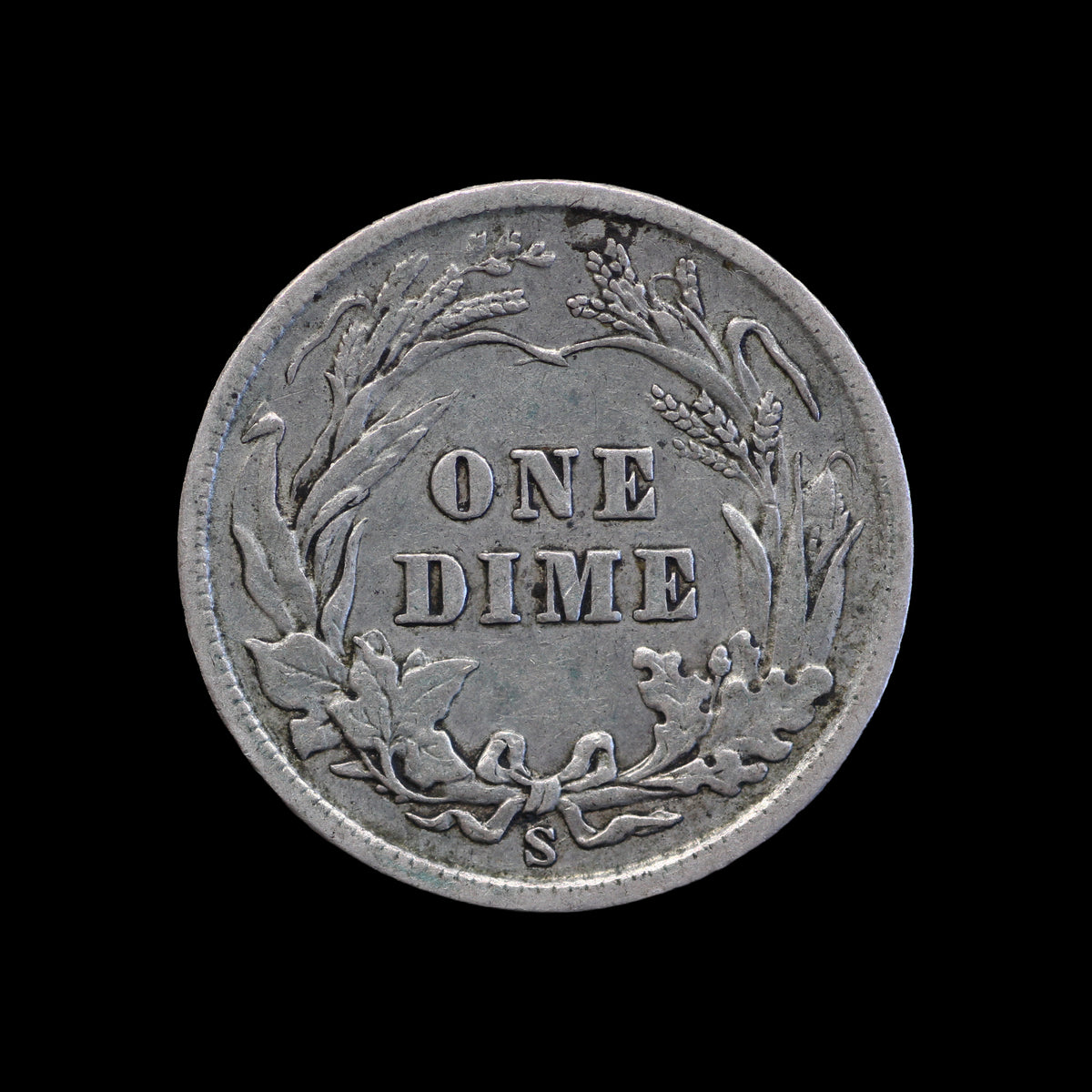 USA Barber Dime 1902-S. VF