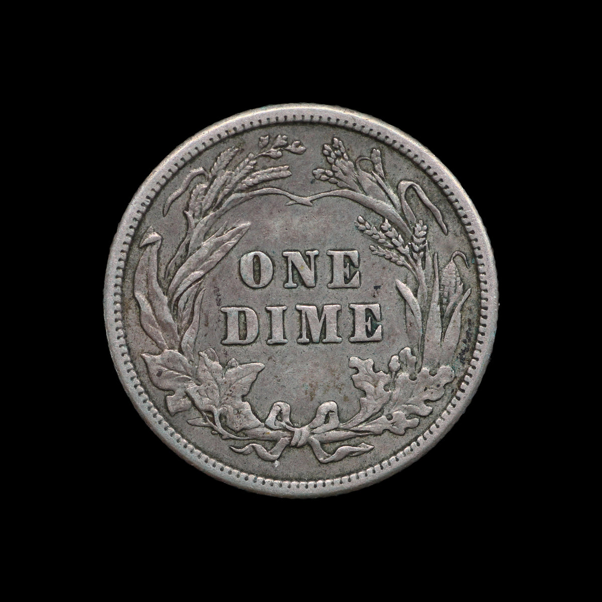 USA Barber Dime 1914. VF