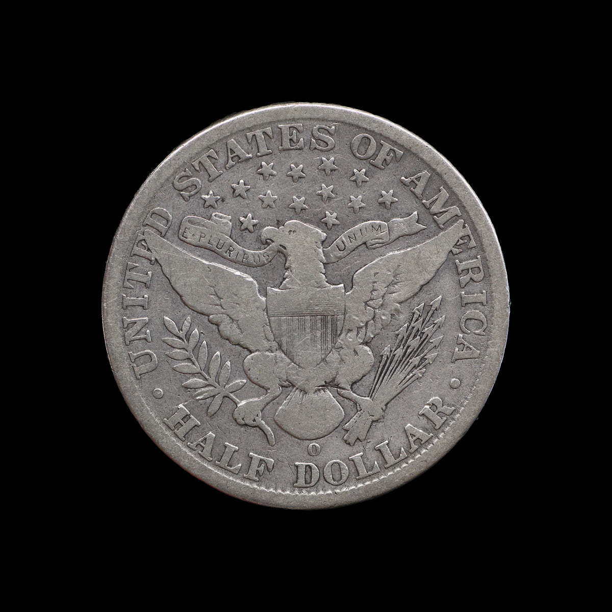 USA Barber Quarter 1907-O