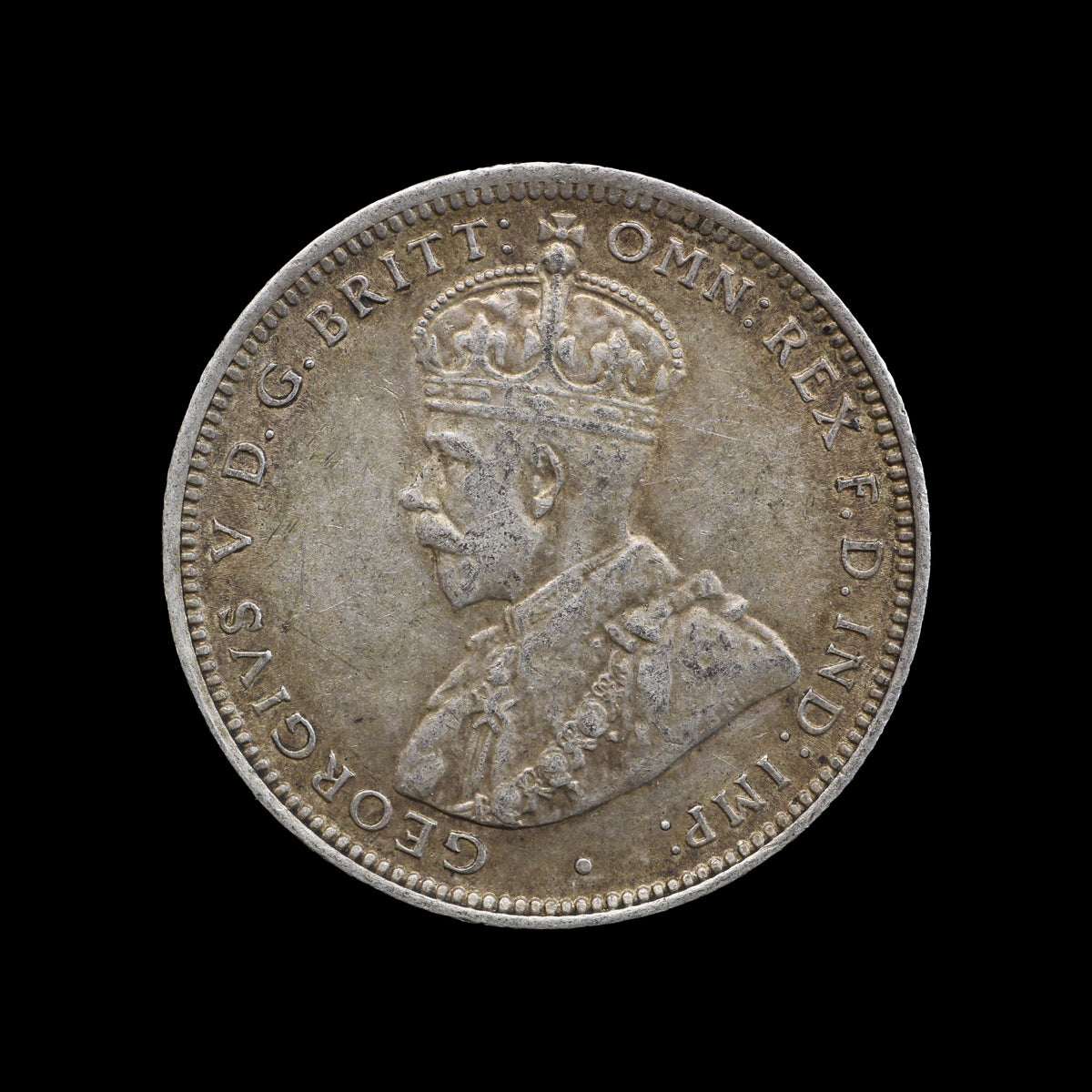 British West Africa Shilling 1915. VF