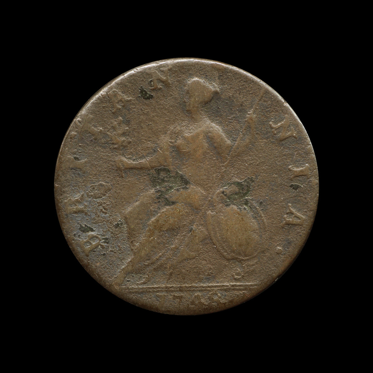 George II Halfpenny 1748