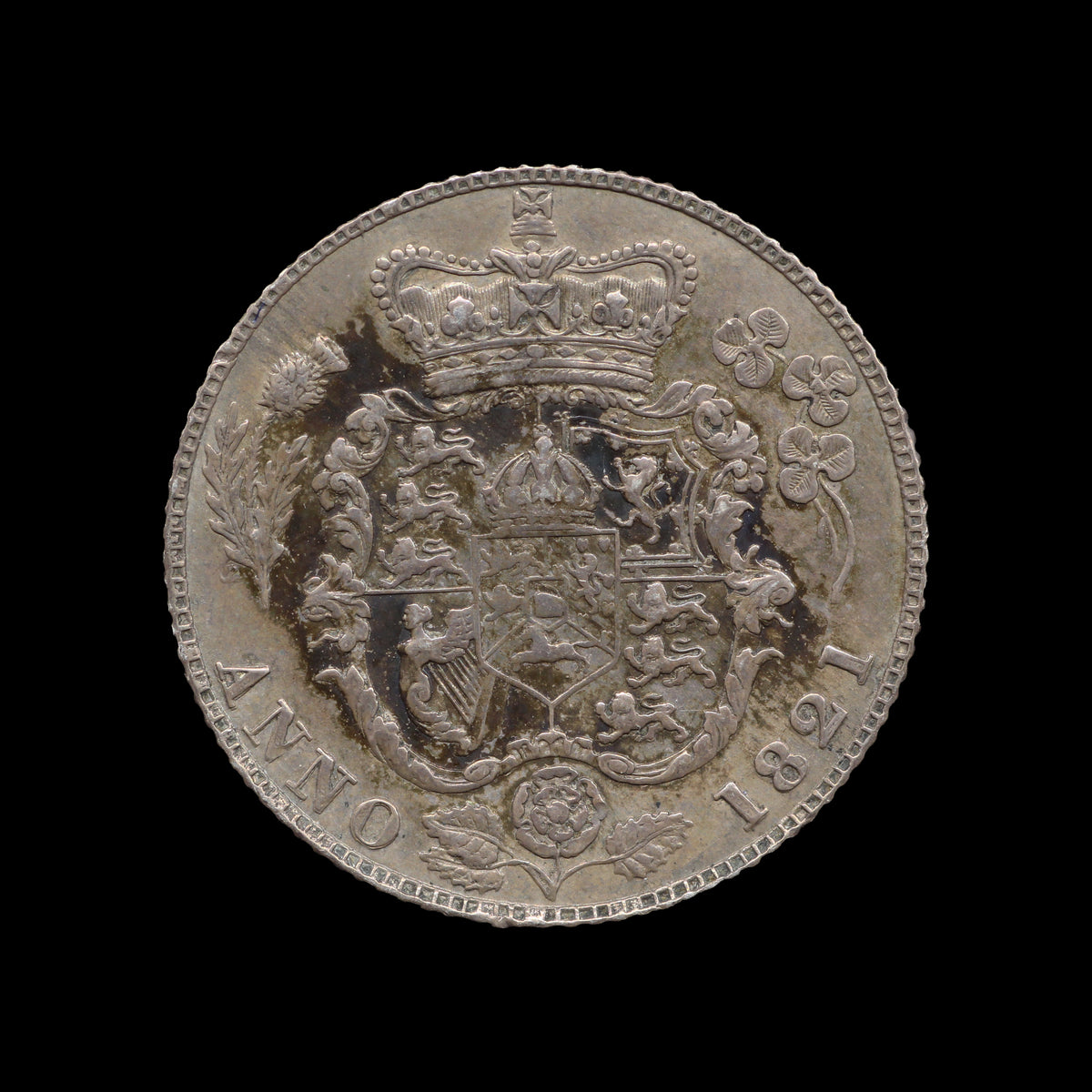 George IV Sixpence 1821