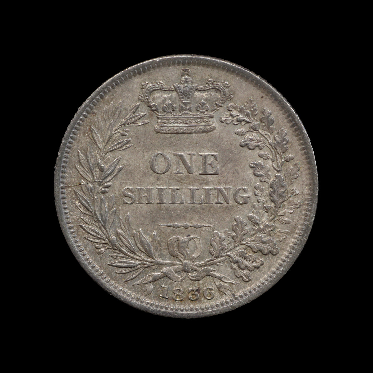 William IV Shilling 1836. gEF
