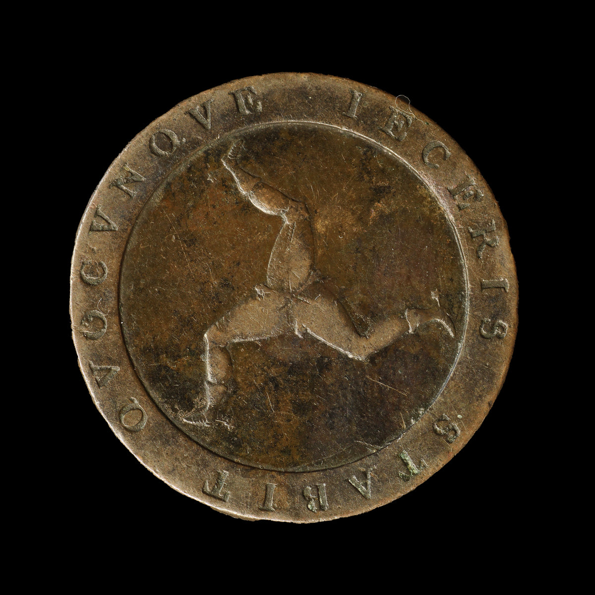 Isle Of Man George III Halfpenny 1813