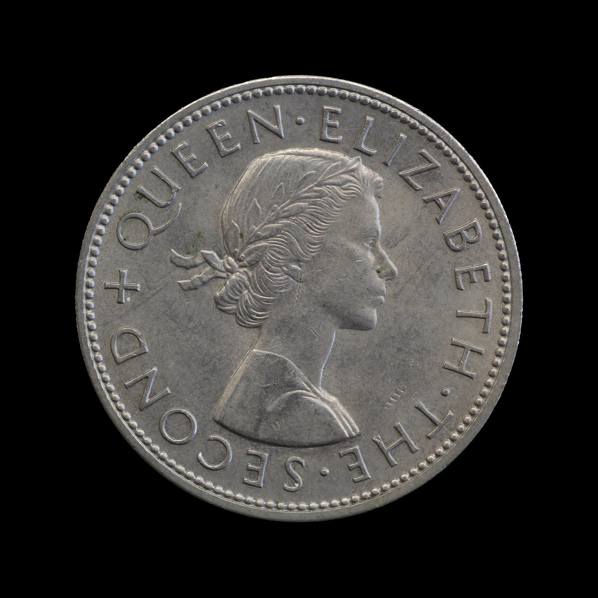 New Zealand Halfcrown 1963. UNC