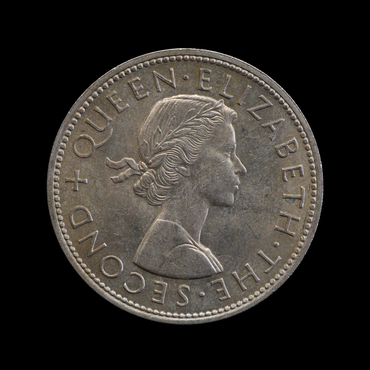 New Zealand Halfcrown 1962. UNC