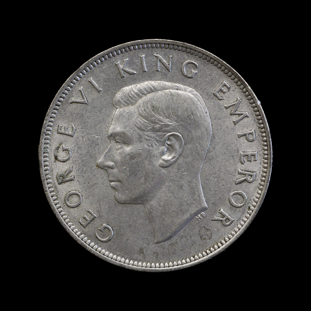 New Zealand Halfcrown 1945. EF