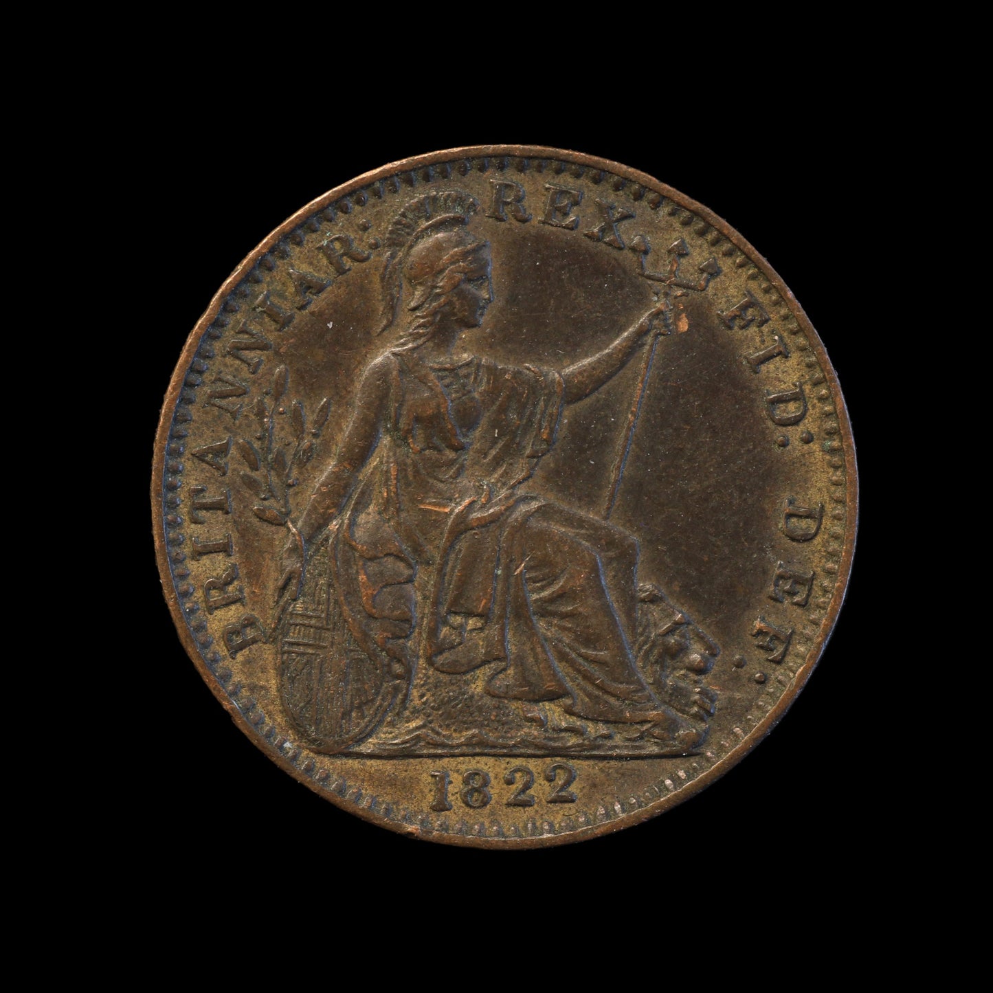 Great Britain Farthing 1822