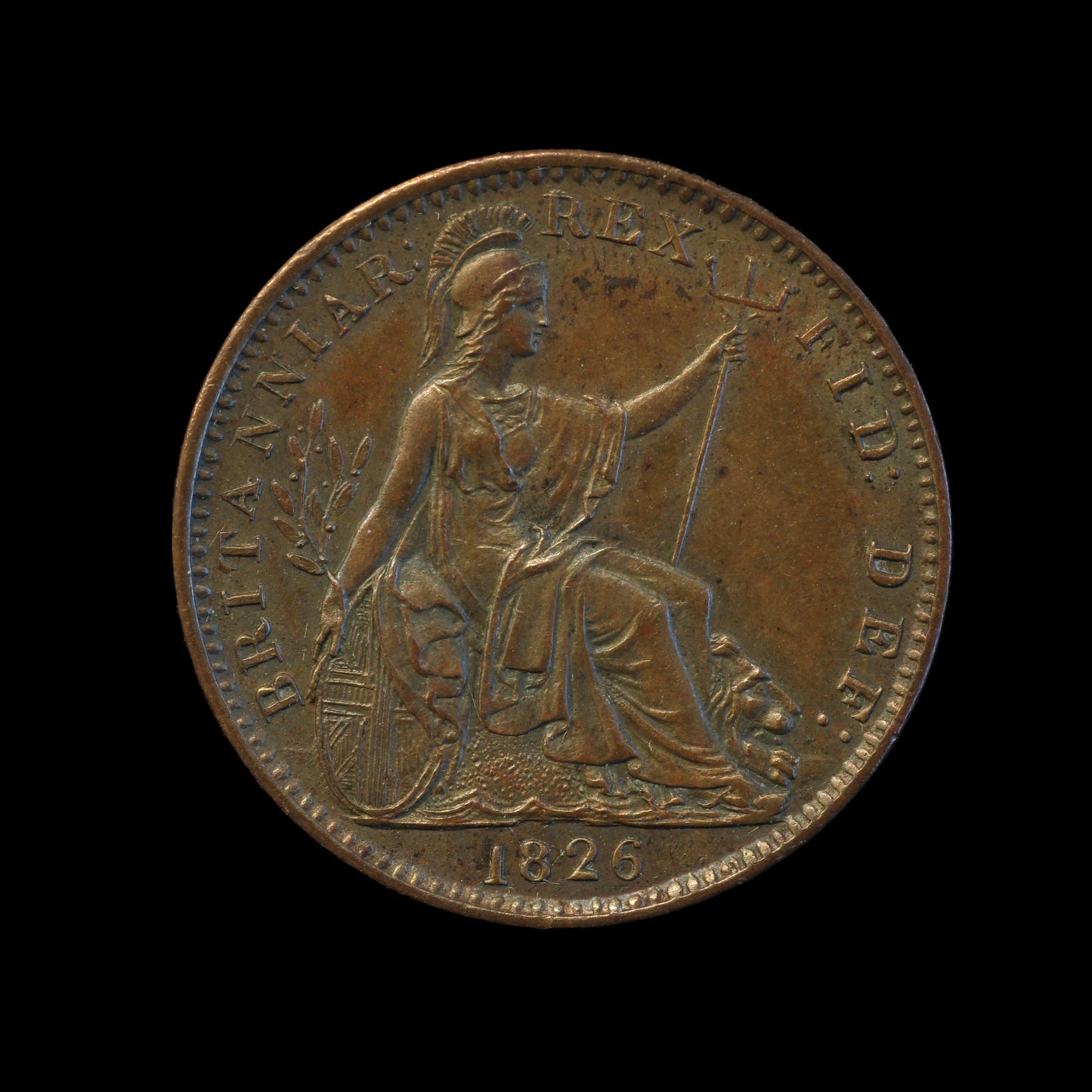 Great Britain Farthing 1826