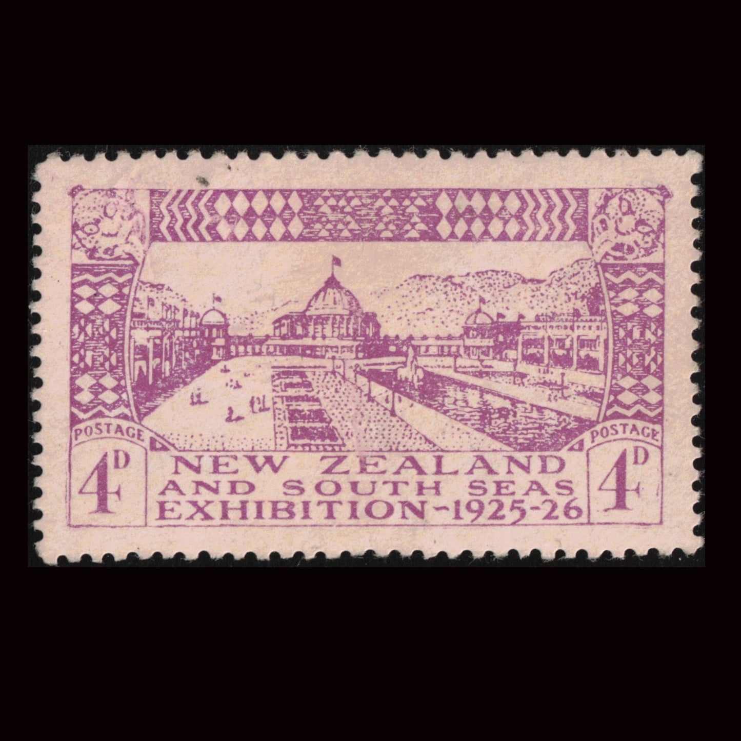 1925 4d Dunedin Exhibition