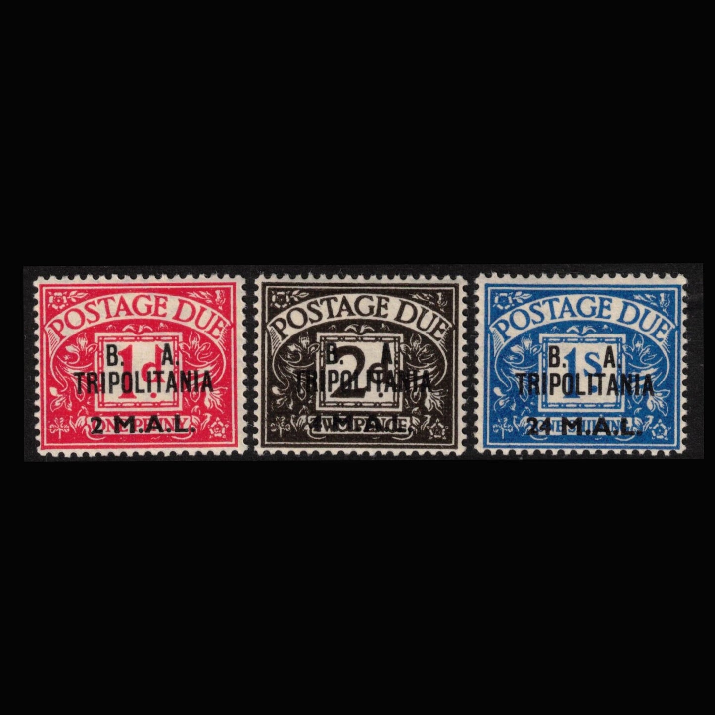 British Occupation of Tripolitania 1950