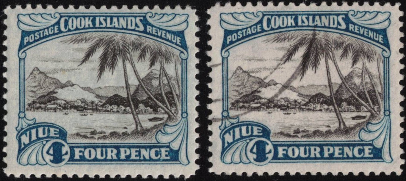 Niue 1932 4d Avarua