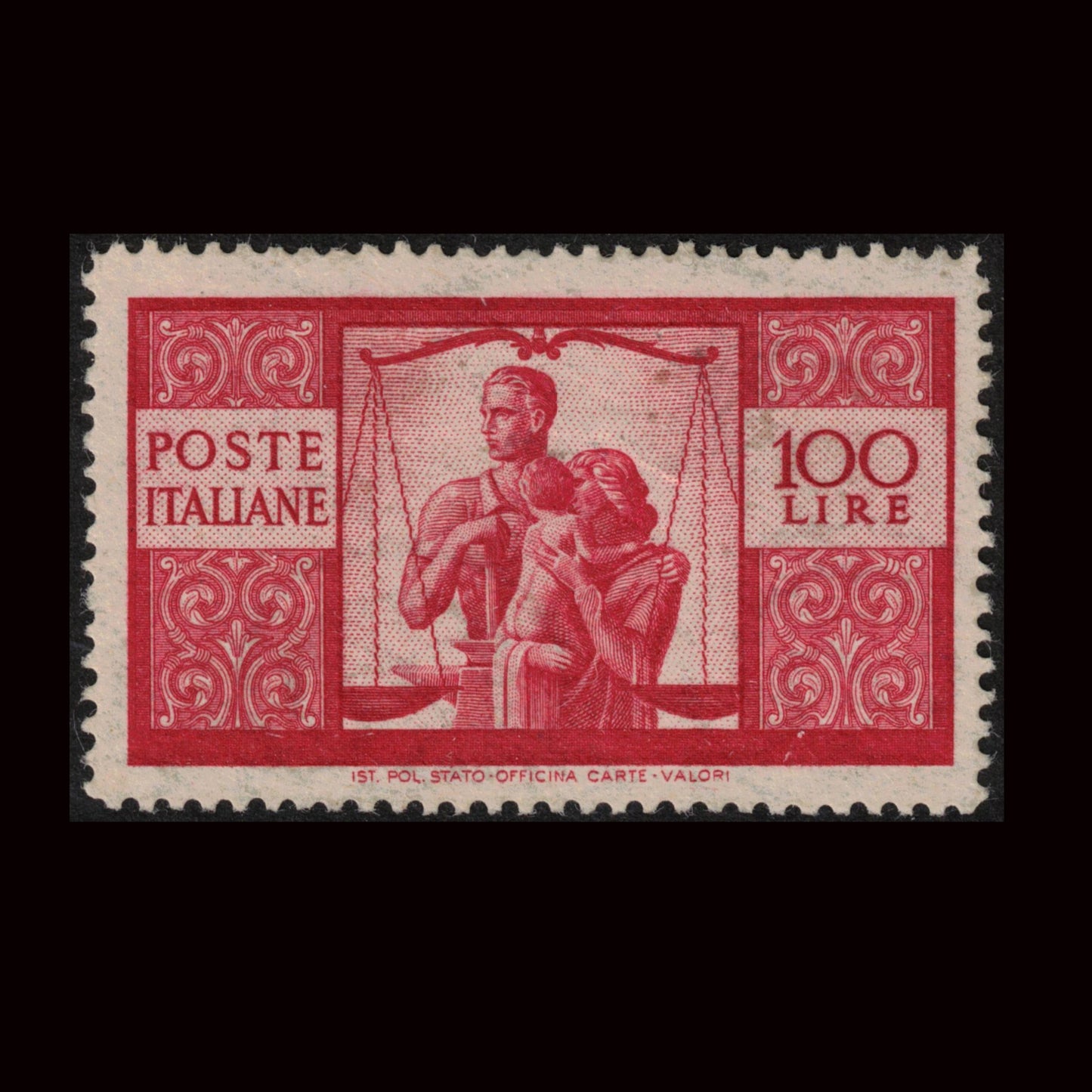 Italy 1945 100L Peace