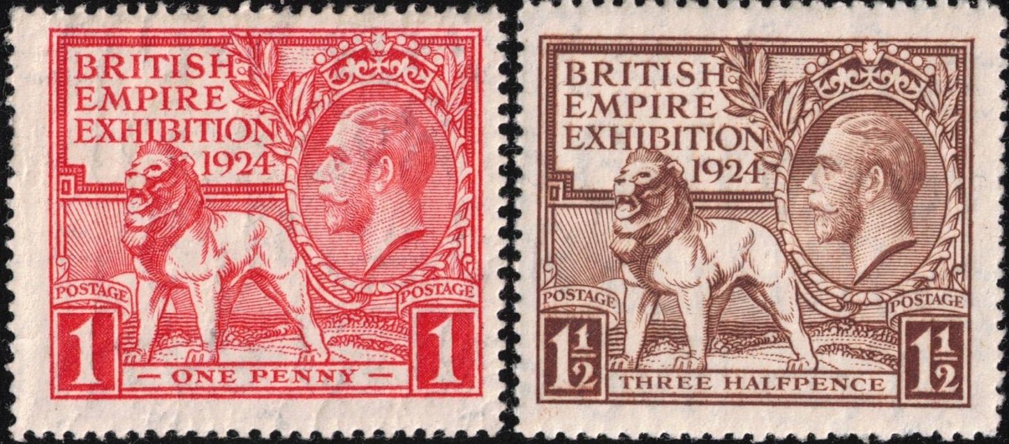 1924 Empire Exbn set