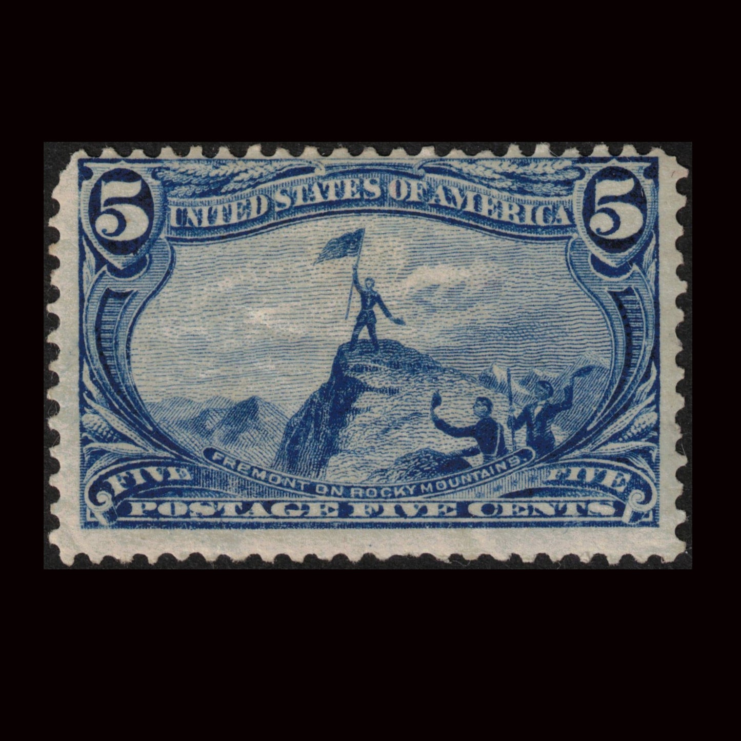 USA 1898 5c Deep Blue