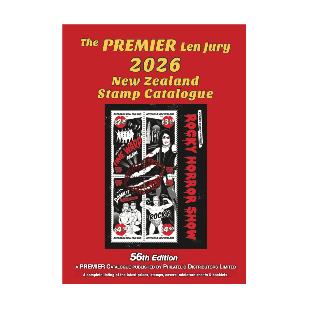 2026 Len Jury Stamp Catalogue