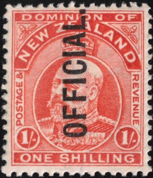 1909 1/- EVII