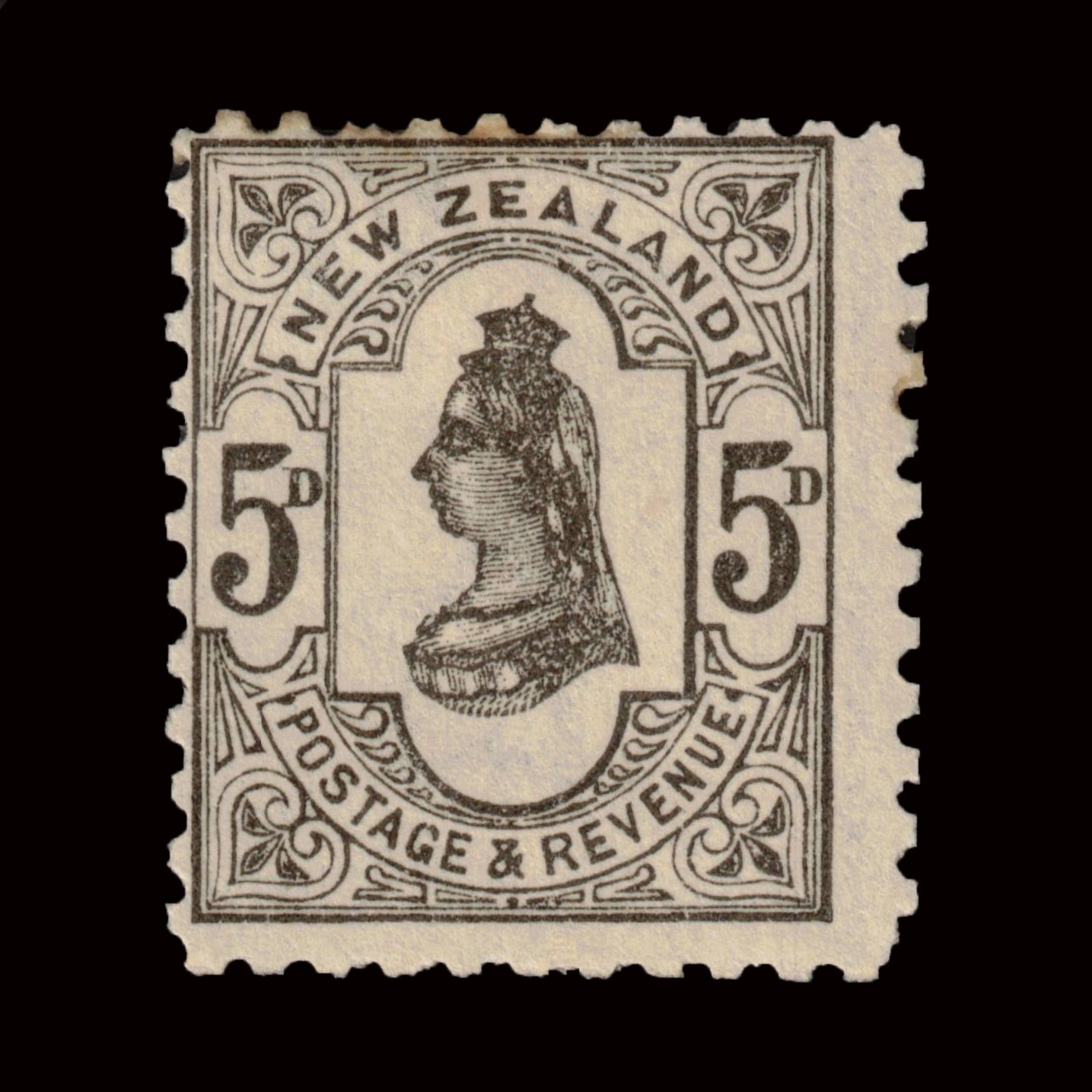 1882 5d Second Side Face
