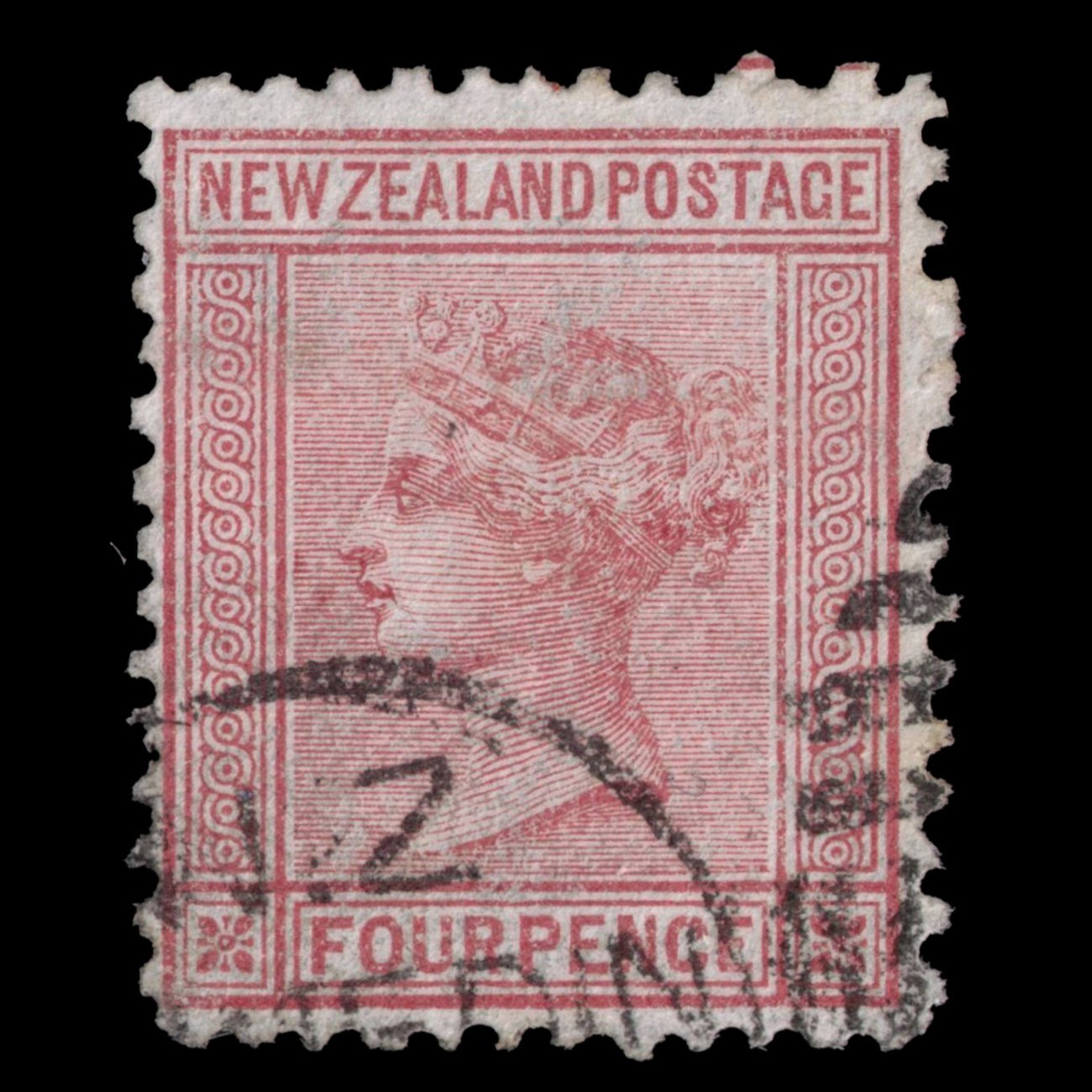 1874 4d FSF Indian red