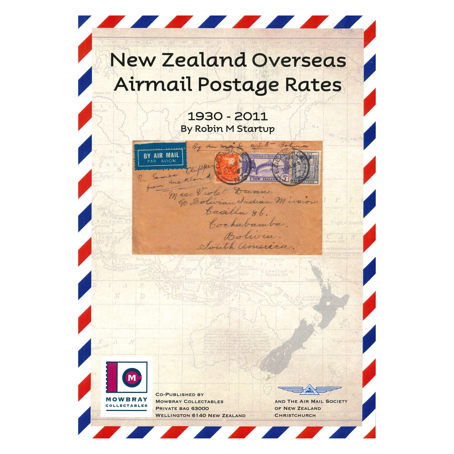 New Zealand Overseas Airmail Postage Rates