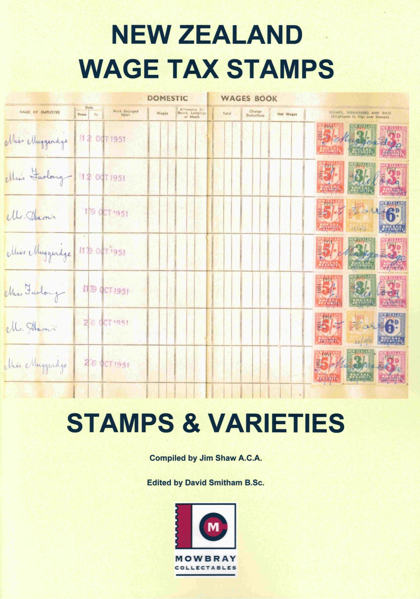 New Zealand Wage Tax Stamps