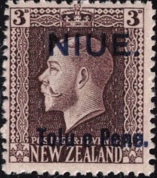 Niue 1917 3d GV