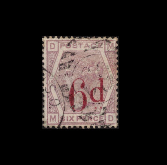 1883 6d on 6d lilac