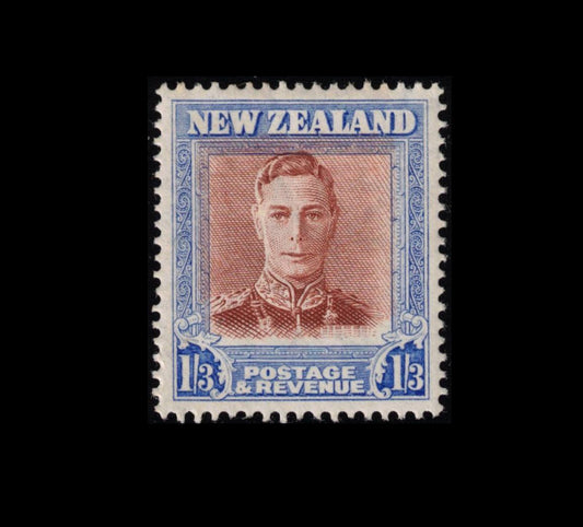 1952 1/3d GVI centre shifted