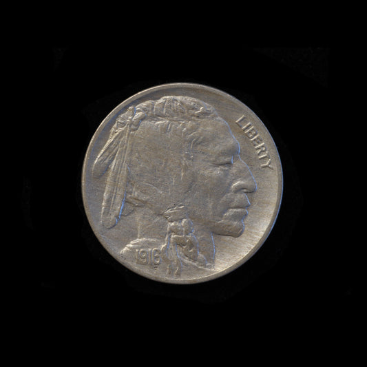 USA 1916 Buffalo Nickel AU