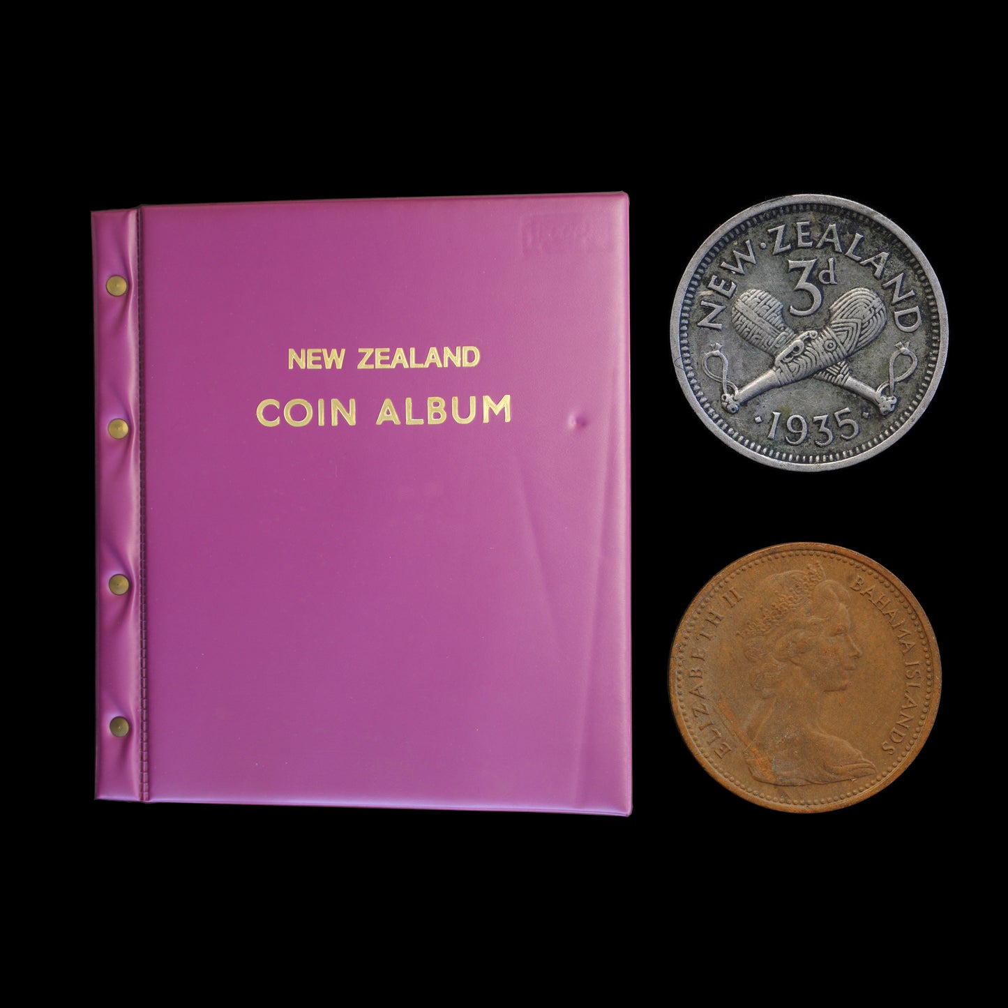 New Zealand 1933 – 1986 Collection Including 1935 Threepence